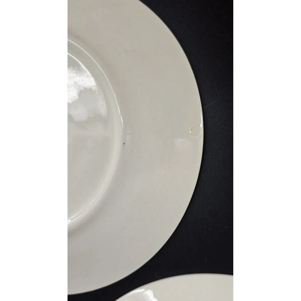 Set of 3 Sheffield USA SERENADE Salad‎ Plates Ivory Tan Mandala Vintage 7